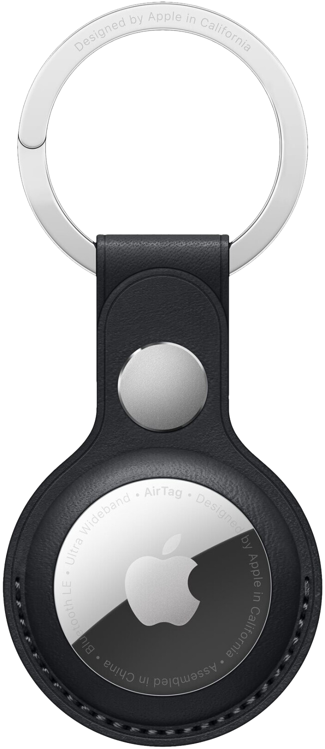 Porte-clés AirTag en cuir