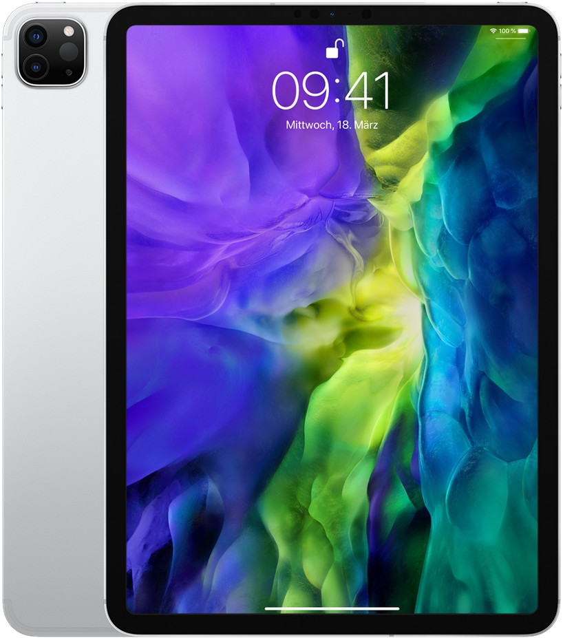 Apple iPad Pro 11 (2020) Silber - Ohne Vertrag
