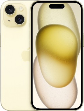 Apple iPhone 15 gelb - Ohne Vertrag