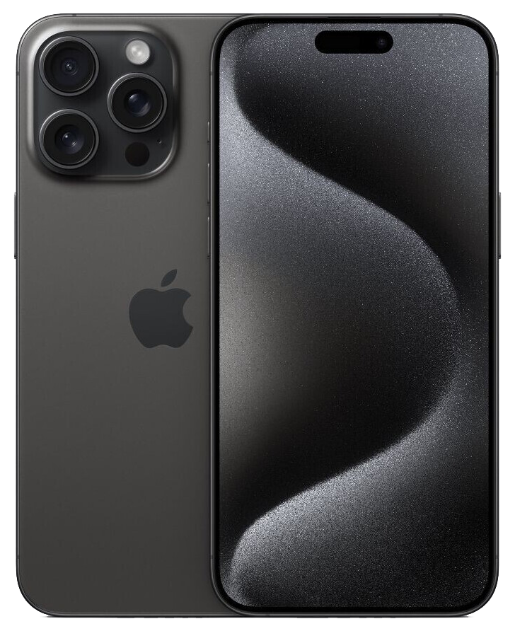 Apple iPhone 15 Pro Max schwarz - Ohne Vertrag