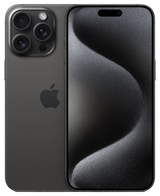 Apple iPhone 15 Pro Max schwarz - Ohne Vertrag