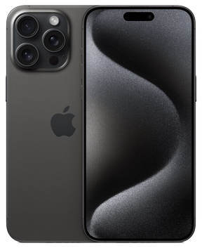 Apple iPhone 15 Pro Max schwarz - Ohne Vertrag