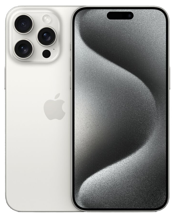Apple iPhone 15 Pro Max weiß - Ohne Vertrag