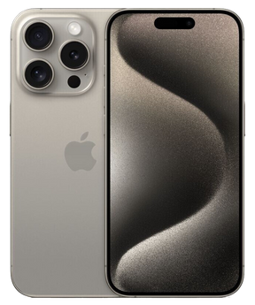 Apple iPhone 15 Pro grau - Ohne Vertrag