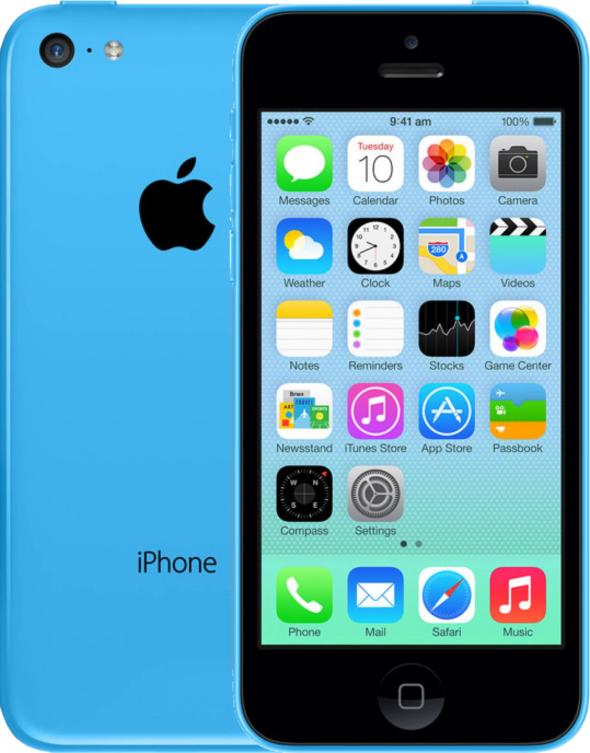 Apple iPhone 5c blau - Onhe Vertrag