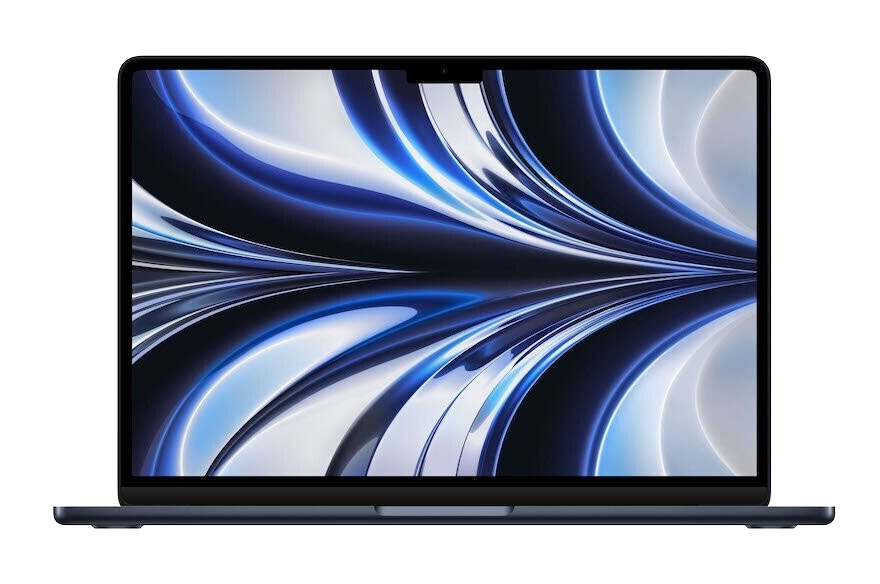 Apple MacBook Air 13" 2022 M2 8/512 GB SSD MLY43 QWERTZ Midnight - Ohne Vertrag