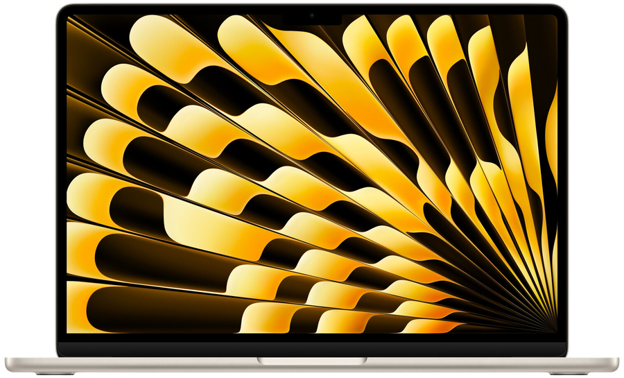 Apple MacBook Air 13" 2022 M2 8-Core GPU 16 GB / 256 GB QWERTZ Polarstern - Ohne Vertrag