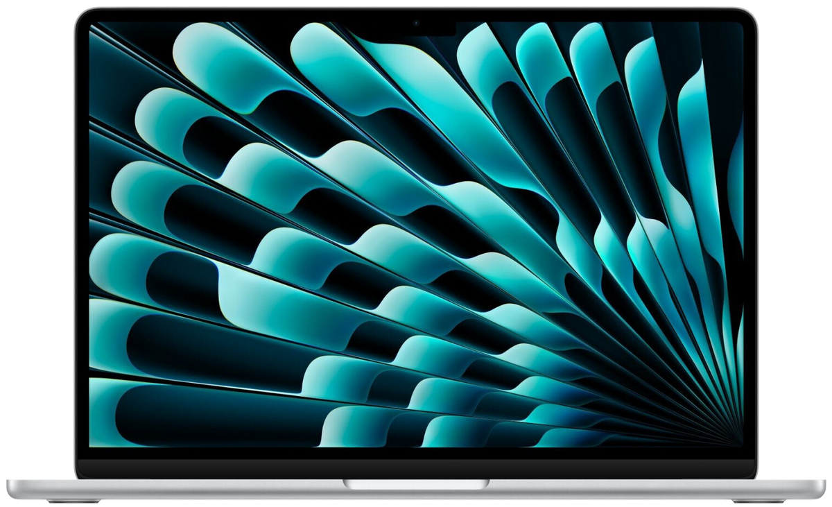 Apple MacBook Air 13" 2024 Apple M3 8 GB / 256 GB SSD macOS Sonoma MRXQ3D/A QWERTZ Silber - Ohne Vertrag