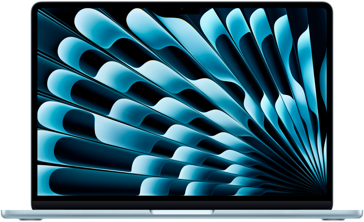 Apple MacBook Air 13" 2025 M4 10-Core GPU 16 GB / 512 GB SSD macOS Sequoia MC6U4D/A QWERTZ Himmelblau - Ohne Vertrag