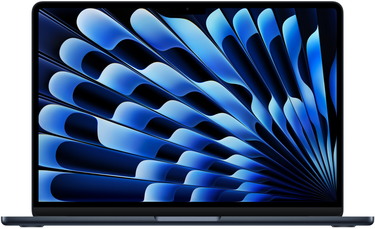 Apple MacBook Air 13" 2025 M4 8-Core GPU 16 GB / 256 GB SSD macOS Sequoia MW123D/A QWERTZ Mitternacht - Ohne Vertrag