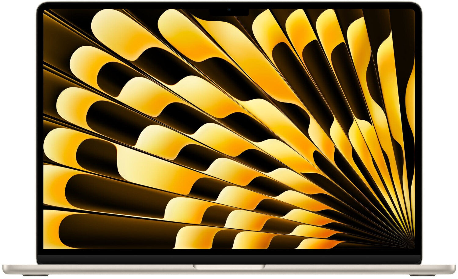 Apple MacBook Air 15" 2024 M3 10-Core GPU 8 GB / 512 GB SSD macOS Sequoia MRYT3D/A QWERTZ Polarstern - Ohne Vertrag