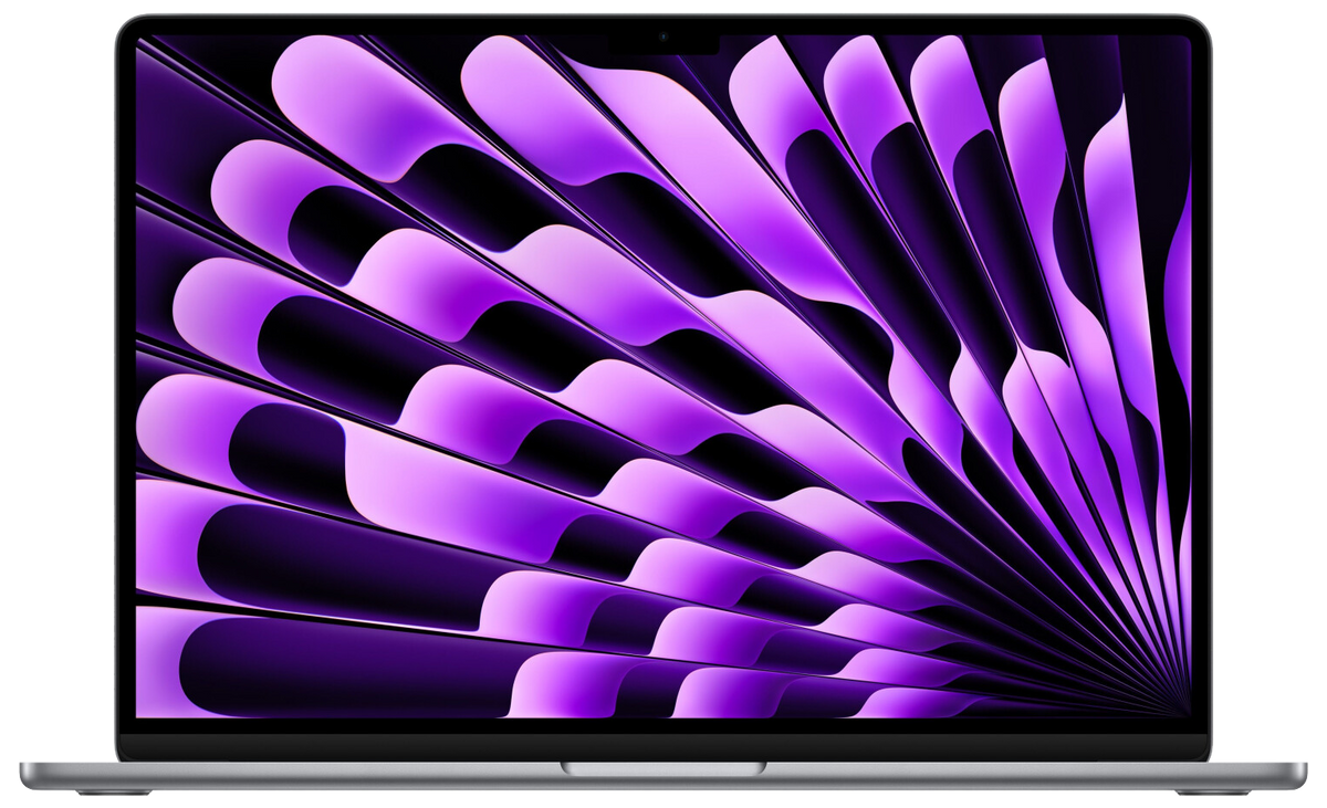 Apple MacBook Air 15" 2024 M3 10-Core GPU 24 GB / 512 GB SSD macOS Sequoia MC9H4D/A QWERTZ Space Grau - Ohne Vertrag