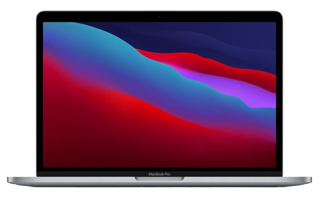 Apple MacBook Pro 13" 2020 M1 16/512GB SSD 8-core GPU MYD92D/A-410875 QWERTY silver - Ohne Vertrag