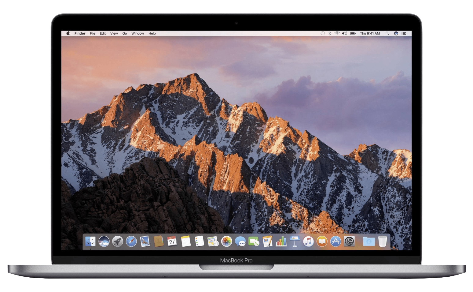 Apple MacBook Pro 13" 2017 Core i5-7360U 8 GB RAM 256 GB SSD QWERTZ grau - Ohne Vertrag