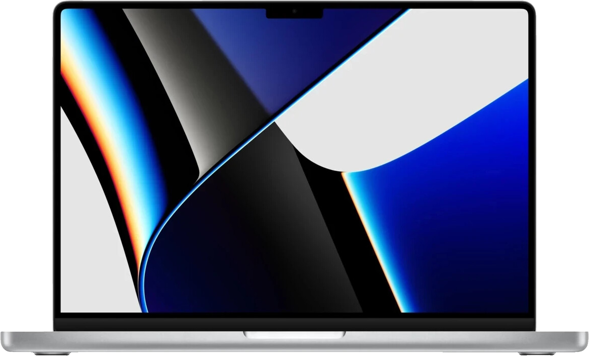Apple MacBook Pro 14,2" 2021 Apple M1 Pro 16 GB / 512 GB SSD macOS Monterey MKGR3D/A QWERTZ Silber - Ohne Vertrag