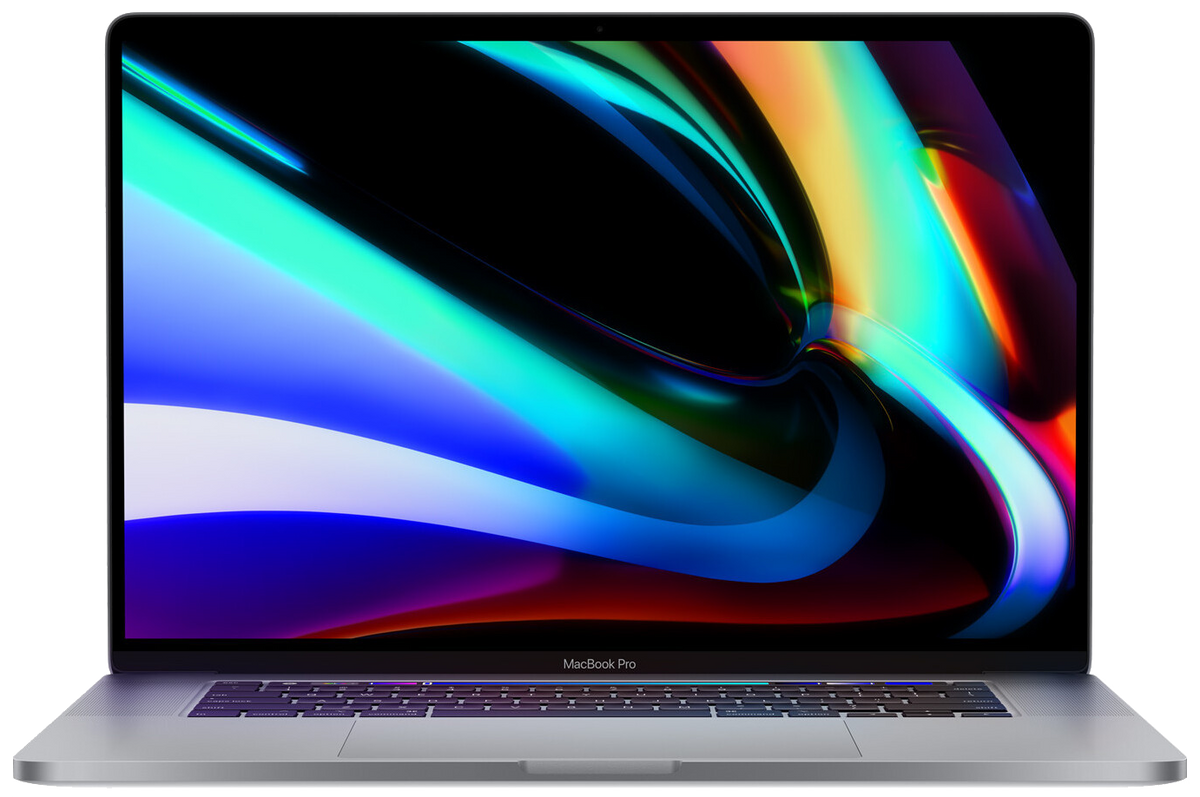 Apple MacBook Pro 16" 2019 i9-9880H 16 GB / 1 TB macOS Catalina MVVK2D/A QWERTZ grau - Ohne Vertrag