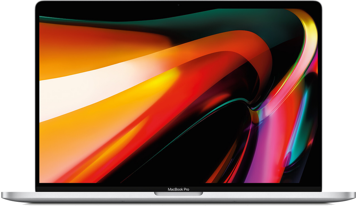 Apple MacBook Pro 16" 2019 i9-9880H 16 GB / 1 TB SSD macOS Catalina MVVM2D/A QWERTZ silber - Ohne Vertrag