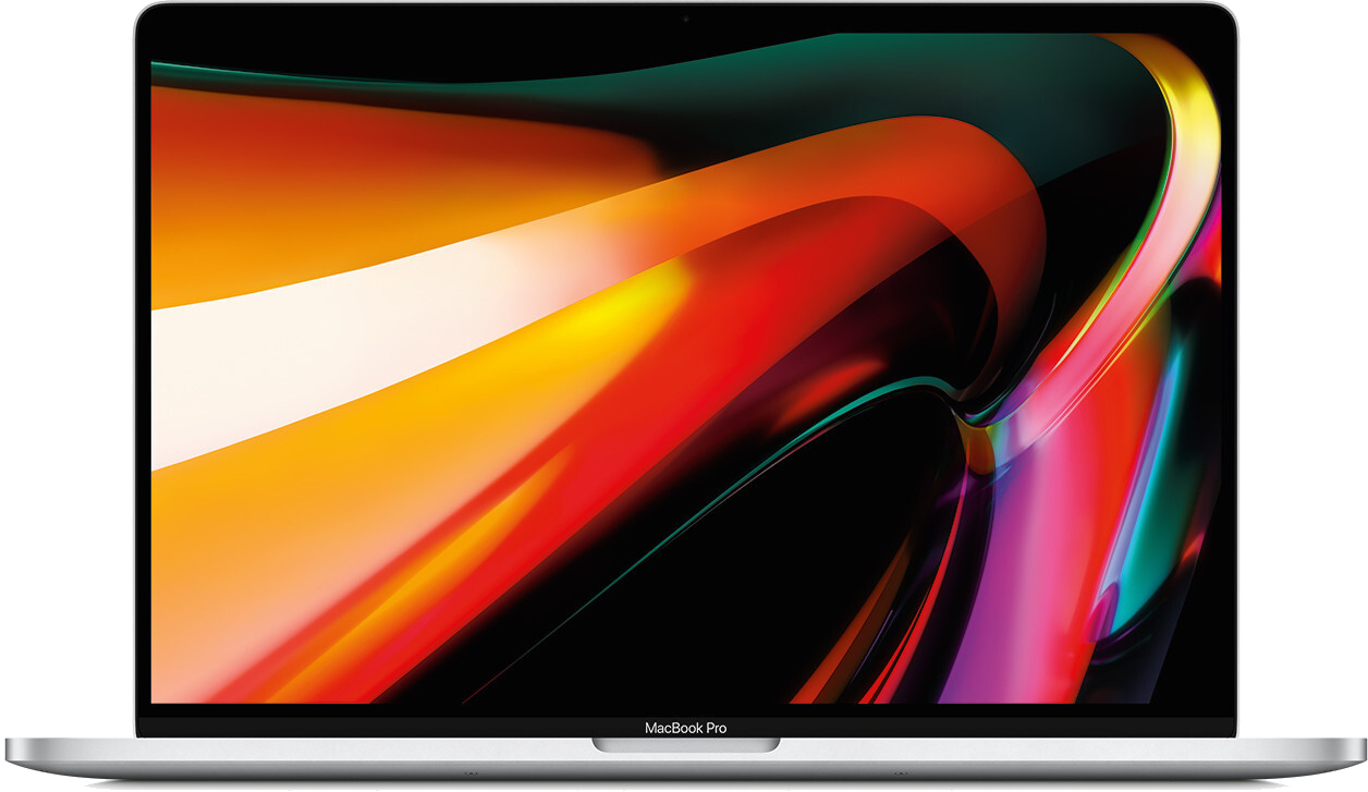 Apple MacBook Pro 16" 2019 i9-9880H 16 GB / 1 TB SSD macOS Catalina MVVM2D/A QWERTZ silber - Ohne Vertrag