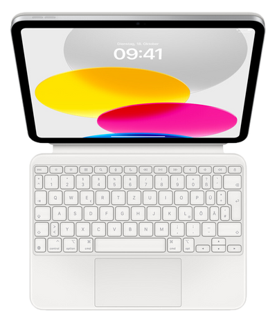 Magic Keyboard Folio für iPad (10. Gen) QWERTZ Weiß