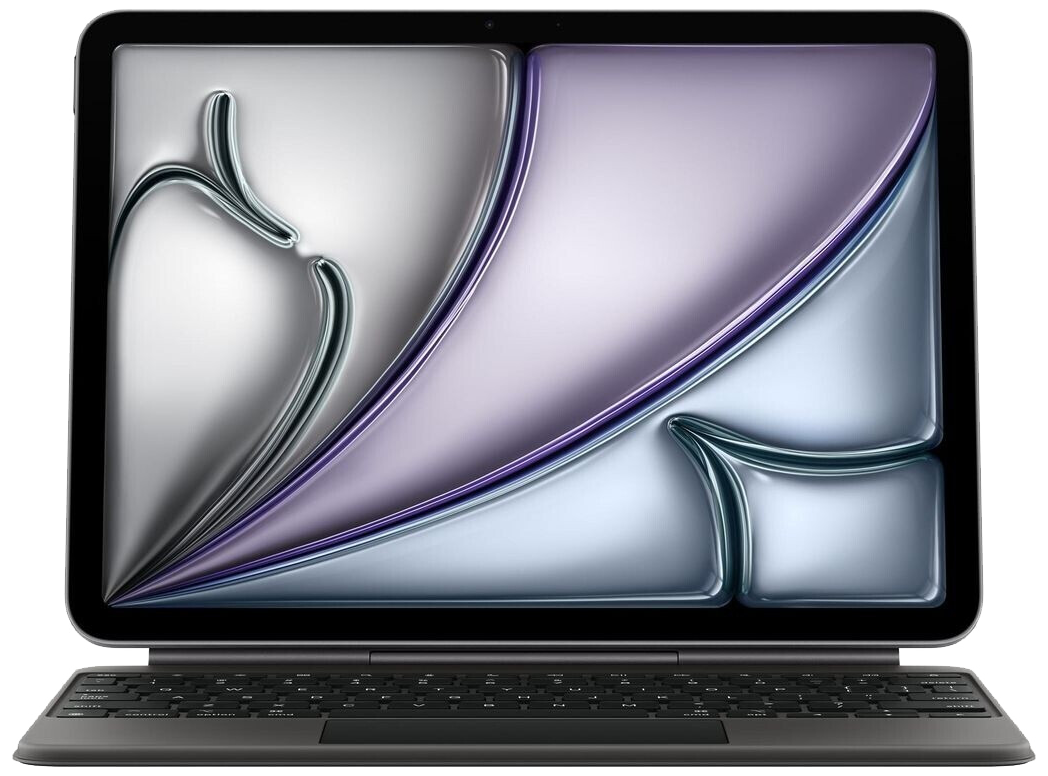 Apple Magic Keyboard für iPad Air 11 (M3) QWERTZ schwarz - Ohne Vertrag