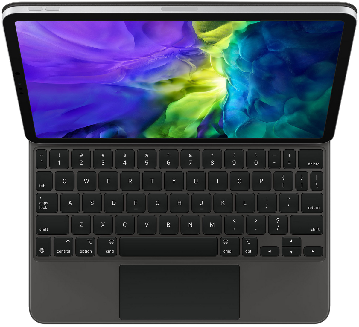 Apple Magic Keyboard für iPad Pro 11 (2. Generation) Englisch UK schwarz - Ohne Vertrag