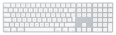 Magic Keyboard with Numeric Keypad (DE) MQ052D/A A1843 White