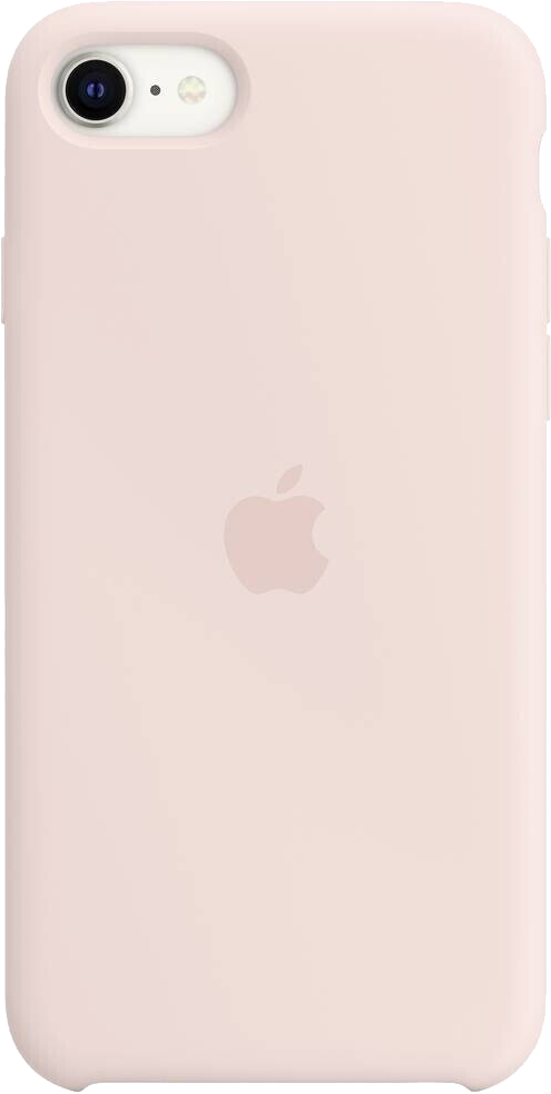Apple Silikon Case (iPhone SE 2022) pink - Ohne Vertrag