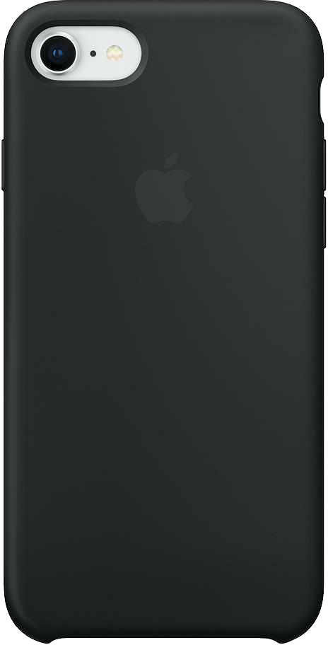 Apple Silikon Case (iPhone 7/8) schwarz - Ohne Vertrag