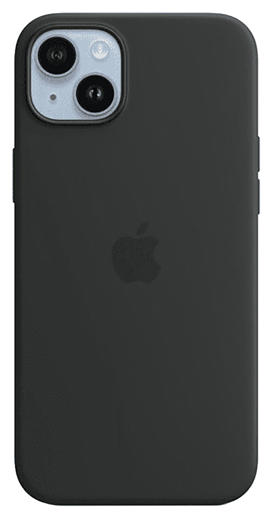 Apple Silikon Case mit MagSafe (iPhone 14 Plus) schwarz - Ohne Vertrag