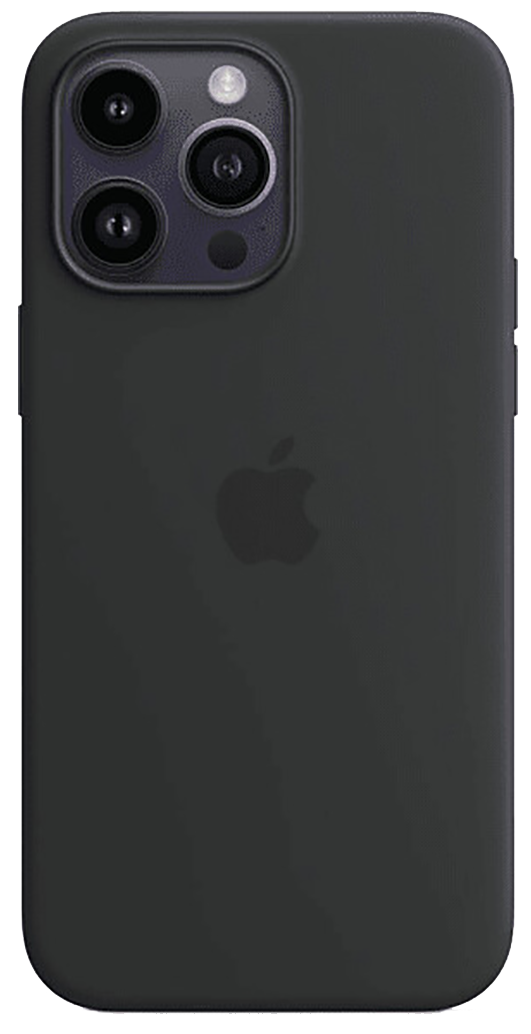 Apple Silikon Case mit MagSafe (iPhone 14 Pro Max) schwarz - Ohne Vertrag