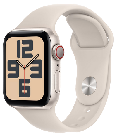 Watch SE 2022 LTE Polarstern Alu 40mm Sportarmband Polarstern S/M MRFX3