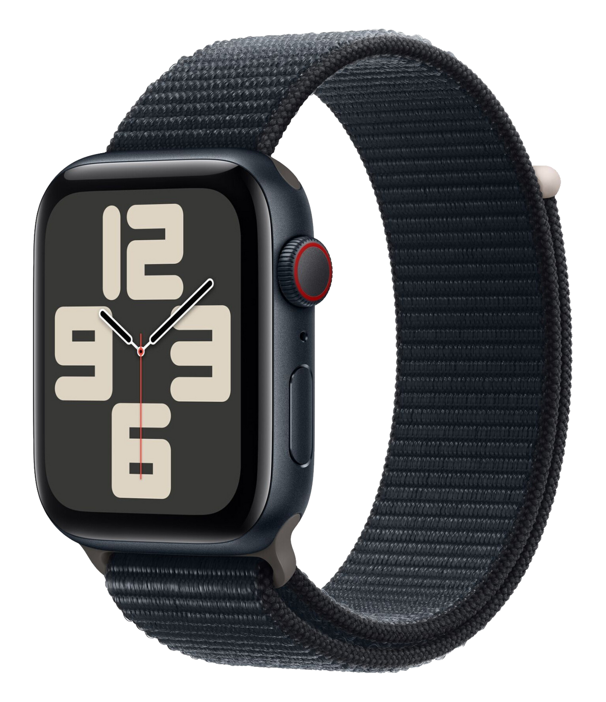 Apple Watch SE 2022 LTE Mitternacht Aluminium 44mm Sport Loop Mitternacht MRHC3QF/A - Ohne Vertrag