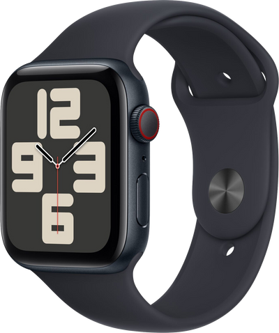 Watch SE 2022 LTE Mitternacht Alu 44mm Sportarmband Mitternacht M/L MRH83