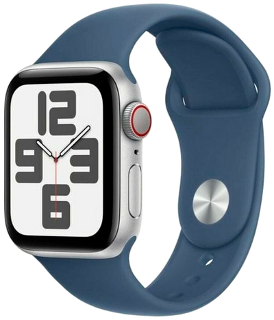 Watch SE 2022 LTE Silver Alu 44 Sportarmband Blau S/M MXGP3