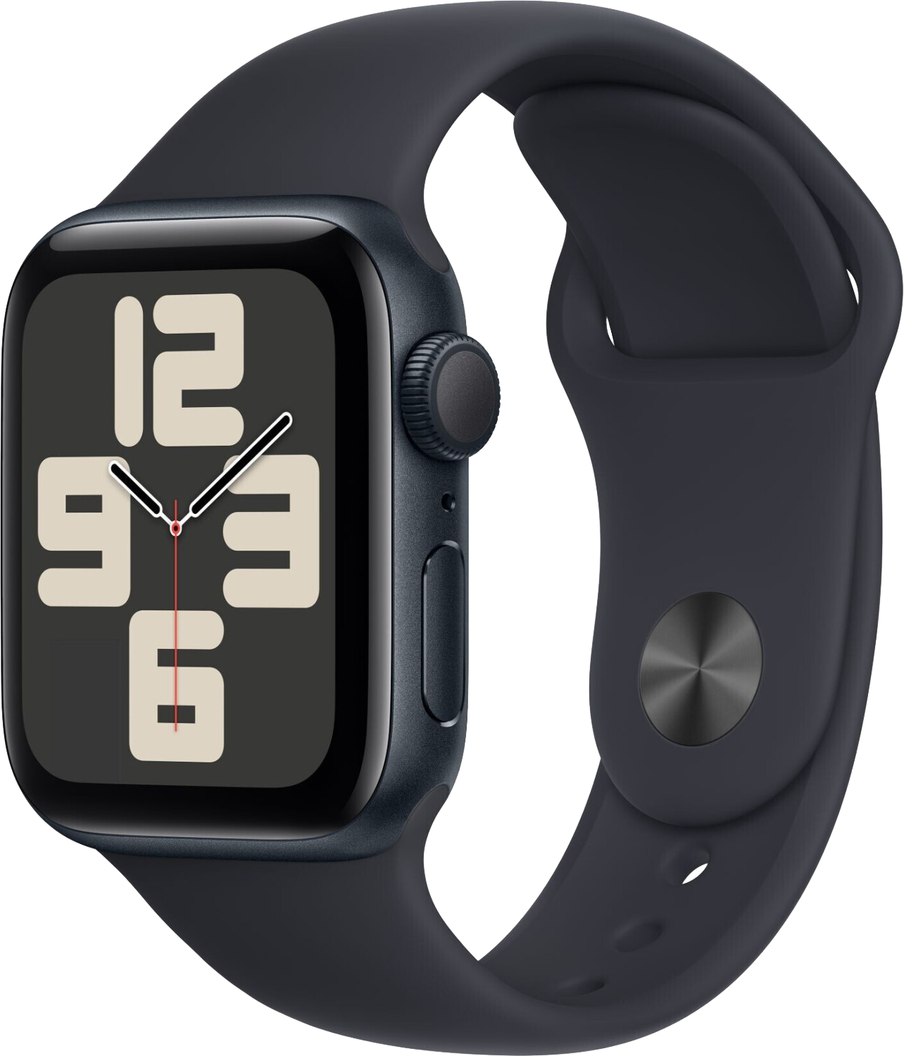 Apple Watch SE GPS Alu 40mm Sportarmband Mitternacht S/M MR9X3 - Ohne Vertrag