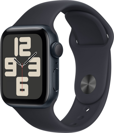 Watch SE GPS Alu 40mm Sportarmband Mitternacht S/M MR9X3