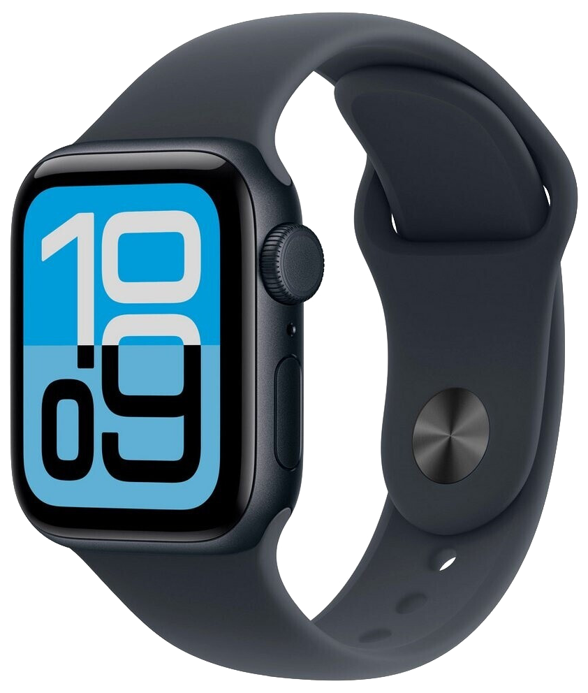 Apple Watch SE3 5G Mitternacht Alu 40mm Sportarmband Mitternacht M/L MEPC4 - Ohne Vertrag