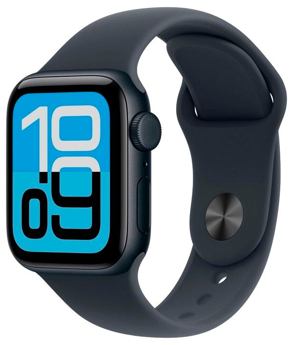 Apple Watch SE 3 5G 40mm Midnight Sport Band Midnight S/M MEP94 - Ohne Vertrag