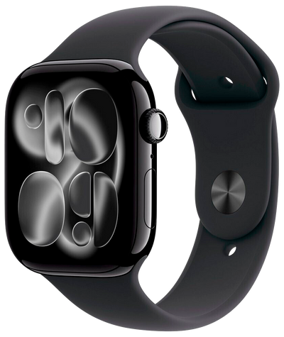 Watch 11 5G Schwarz Alu 46mm Sport Band Schwarz M/L MFC44