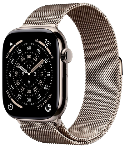 Watch 11 5G Titan 46mm Milanaise Armband Natur M/L MFD04