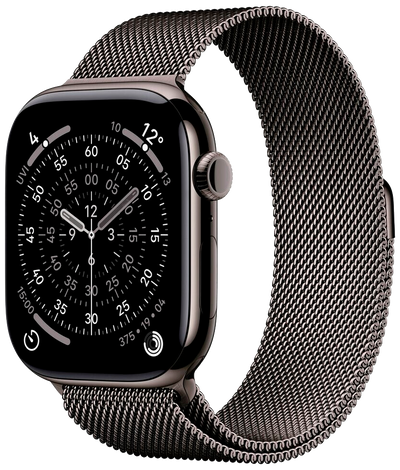 Watch 11 5G Titan 46mm Milanaise Armband Schiefer M/L MFD44