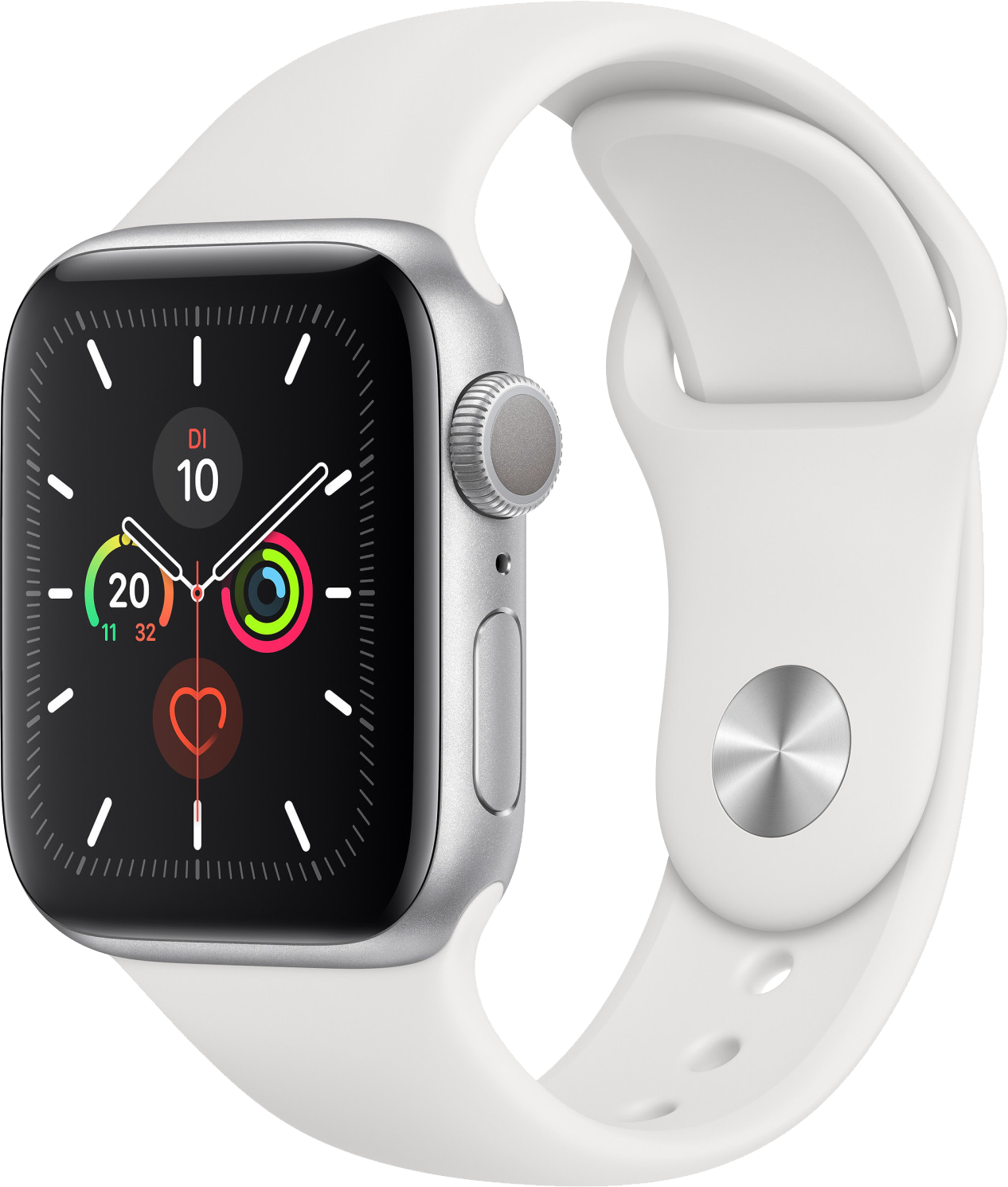 Watch 5 LTE silber Alu 44mm MWWC2