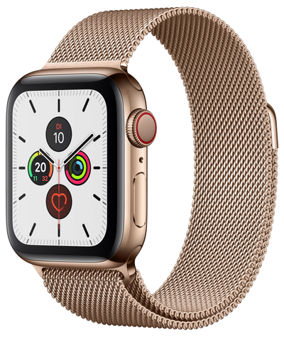 Watch 5 LTE gold Edelstahl 44mm MWWJ2