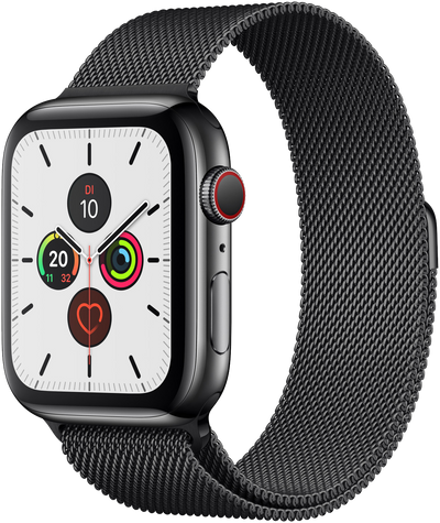 Watch 5 LTE schwarz Edelstahl 44mm MWWL2