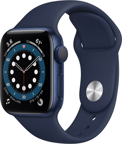 Montre 6 Bleu Alu 40mm MG143