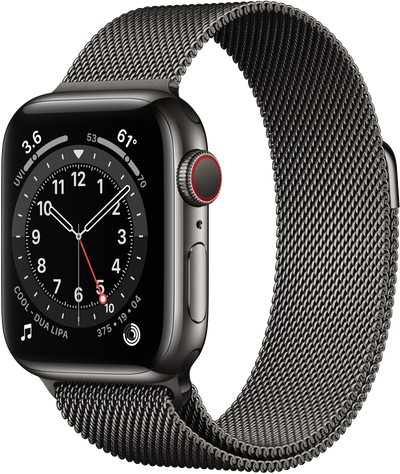 Watch 6 LTE Graphit Edelstahl 40mm M06Y3