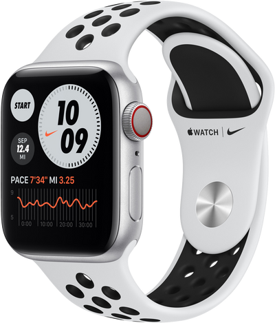 Montre 6 Nike LTE argent aluminium 40mm M07C3