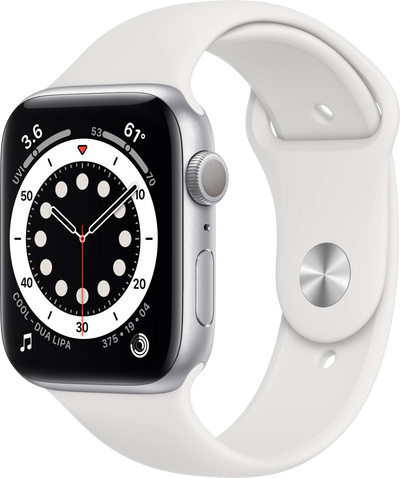 Watch 6 Silber Alu 44mm M00D3