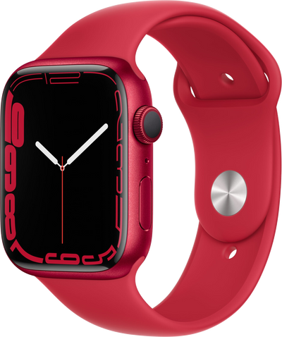 Watch 7 rot Alu 45mm Sportarmband rot MKN93