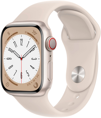 Watch 8 LTE Polarstern Alu 41mm Sportarmband Polarstern MNHY3